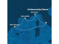 Croisière Méditerranée à bord du Costa Pacifica