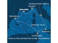 Croisière Méditerranée à bord du Costa Smeralda