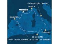 Croisière Méditerranée à bord du Costa Pacifica