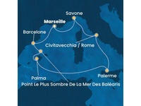 Croisière Méditerranée à bord du Costa Smeralda