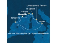 Croisière Méditerranée à bord du Costa Toscana