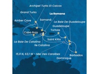 Croisière Caraïbes à bord du Costa Pacifica