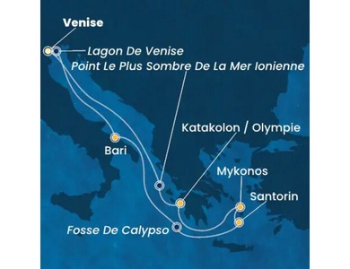 Croisière en Méditerranée orientale à bord du Costa Deliziosa
