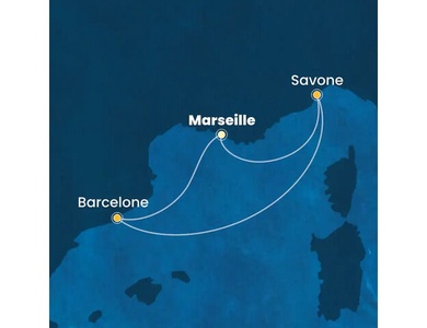 Mini-Croisière Méditerranée à bord du Costa Favolosa
