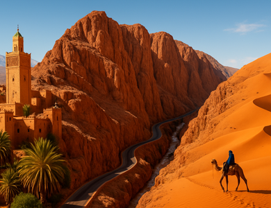 Marrakech, Gorges de Dadès et Désert de Merzouga