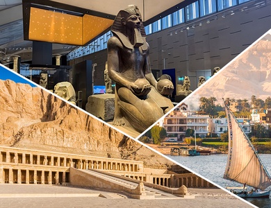 Combiné Perles du Nil 4* avec visites et Grand musée du Caire