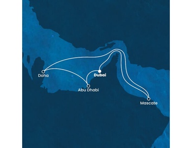 Croisière Emirats Arabes Unis, Oman avec le Costa Toscana