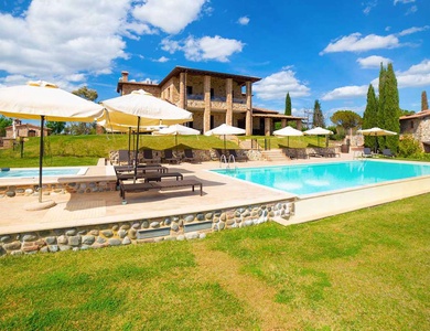 Week-end romantique en Toscane avec dégustation de vins et spa - 5*