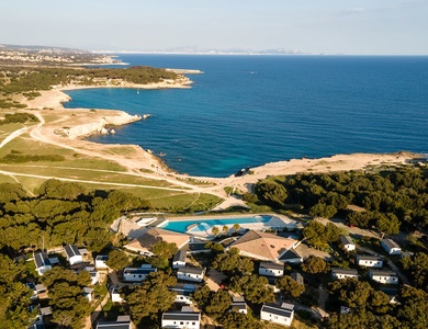 Camping L'Arquet Côte Bleue 4* - Plage 