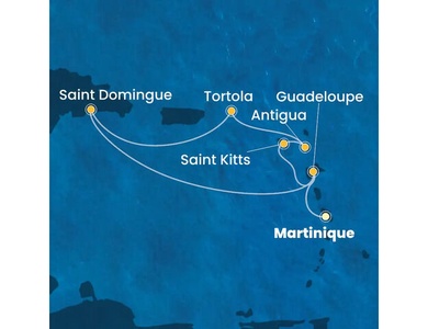 Croisière CaraÏbes à bord du Costa Favolosa