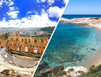 Combiné Athènes / Île de Naxos