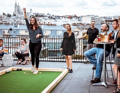 Week-end design avec rooftop et vue panoramique sur le Sacré Coeur - 3*