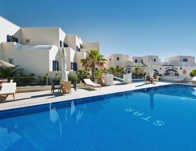 Hôtel Star 3* - arrivée Santorin