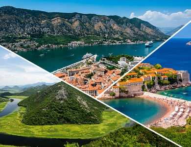 Autotour Les perles du sud du Monténégro & Ôclub Experience Vile Oliva Petrovac 4*