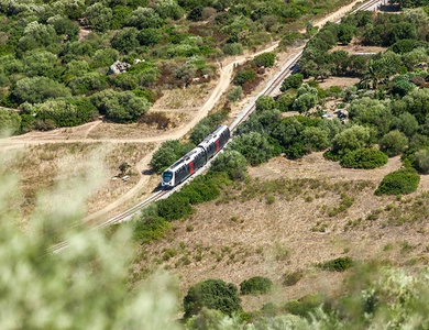 Circuit La Corse au fil des rails au départ d'Ajaccio