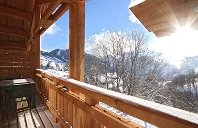 Chalet Nuance de gris