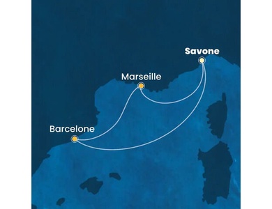 Croisière Méditerranée à bord du Costa Favolosa