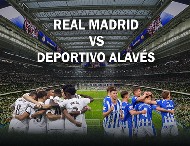 Match Foot Real Madrid v Deportivo Alavés avec Hôtel 4*
