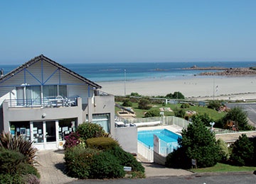 Les terrasses de la plage