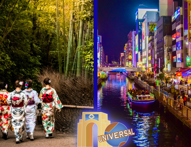 Plongée dans l’Univers du Japon – Circuit individuel en 3*