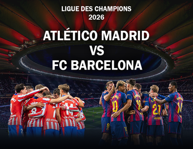 Match foot - Ligue des Champions - Atlético Madrid v FC Barcelone avec Hôtel 4*