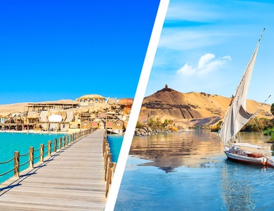 Combiné croisière et hôtel Découverte de la mer rouge et du Nil 4*