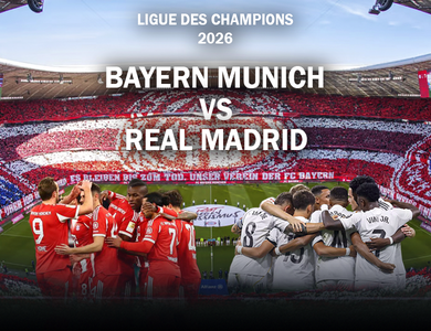 Match foot - Ligue des Champions - Bayern Munich v Real Madrid avec Hôtel 3*