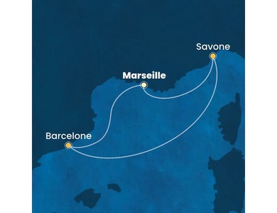 Mini-Croisière Méditerranée à bord du Costa Fascinosa