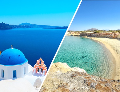 Combiné Îles de Santorin & Naxos