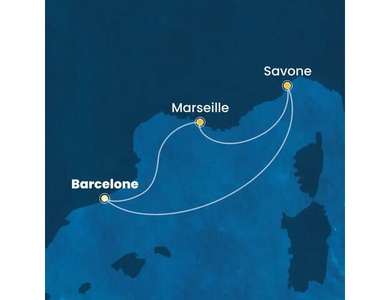 Mini-Croisière Méditerranée avec le Costa Favolosa