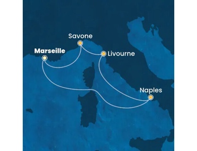 Croisière Méditerranée à bord du Costa Fascinosa