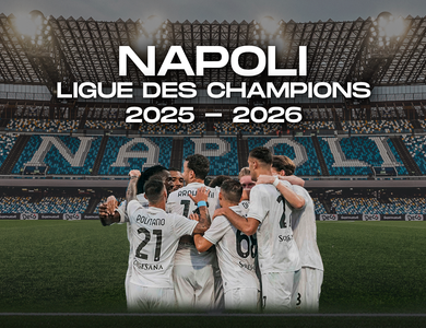 Match foot Napoli - Ligue des Champions 2025-2026 avec hôtel 4*