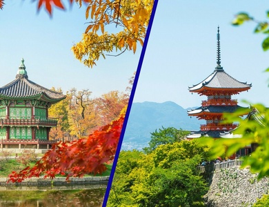 Evasion Asiatique - Combiné Japon & Corée du Sud en 3*