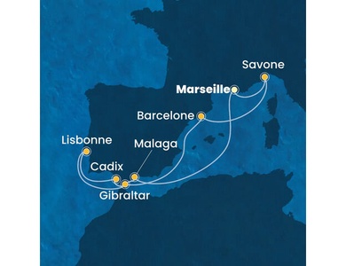 Croisière Méditerranée à bord du Costa Fascinosa