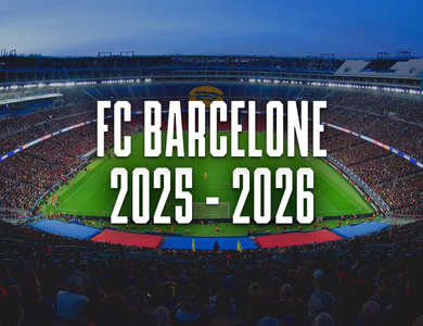 Match foot FC Barcelone - Saison 2025-2026 avec hôtel 4*