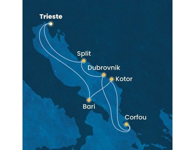 Croisière Méditerranée à bord du Costa Deliziosa