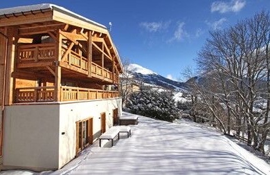 Chalet Nuance de bleu
