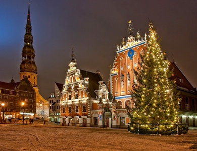 Marché de Noël à Riga