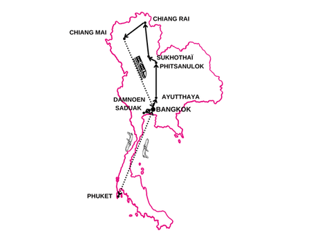 Circuit Trésors de Thaïlande et plage à Phuket 4* - 2