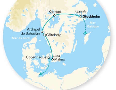 Circuit Splendeurs de Suède 8J/7N - 2