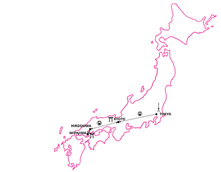 Circuit Capitales, Temples et Île Sacrée - 2