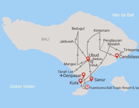 Combiné circuit et hôtel Balade à Bali et 3 nuits au Framissima Évasion Bali Tropic ***** - 2
