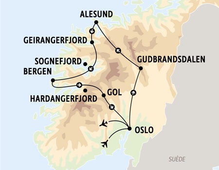 Circuit Regard sur la Norvège - 8 jours / 7 nuits - 2