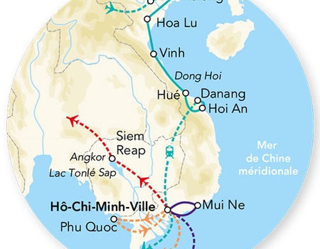 Splendeurs du Vietnam & balnéaire Mui Ne 15J/12N - 2026 - 2