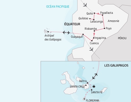 L'Equateur, de l'Amazonie aux Galapagos