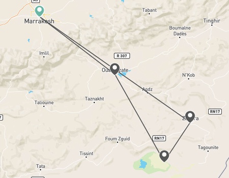Circuit L'appel du désert : expédition en 4x4 d'Erg Chegaga à Ouarzazate - 2