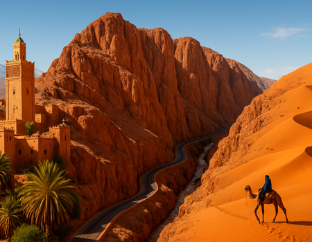 Marrakech, Gorges de Dadès et Désert de Merzouga