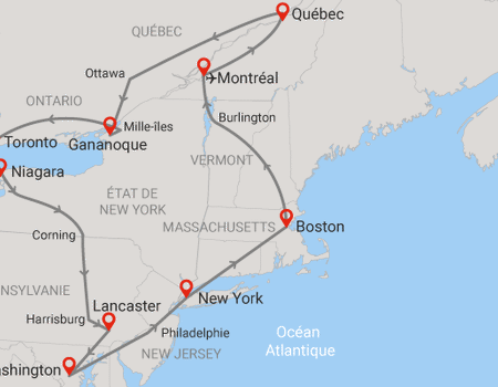 Circuit Beautés du Nord-Est Américain - 2
