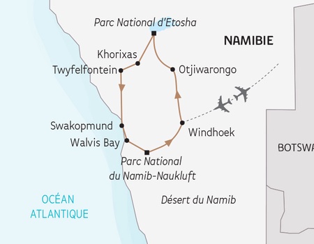 Circuit La Namibie, joyau de l'Afrique australe