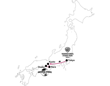 Aventure Japon : Circuit Individuel avec Universal & Warner Studios - Osaka, Japon - Image 2